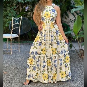 FARM Rio Flower Dress Size M